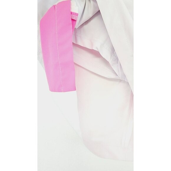 Antigua Kudos White & Hot Pink Sporty Golf Skort 2 - Picture 4 of 8